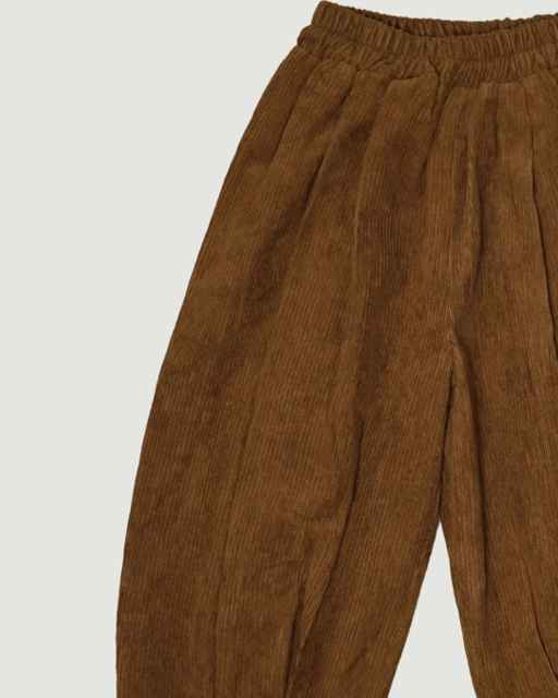 Image of SABINE AND HEEM - MINNO Balloon Pants - Brown - Kids Long Pants