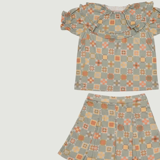 Image of SABINE AND HEEM - APOLINE Bamboo Cotton Set - Girl Set