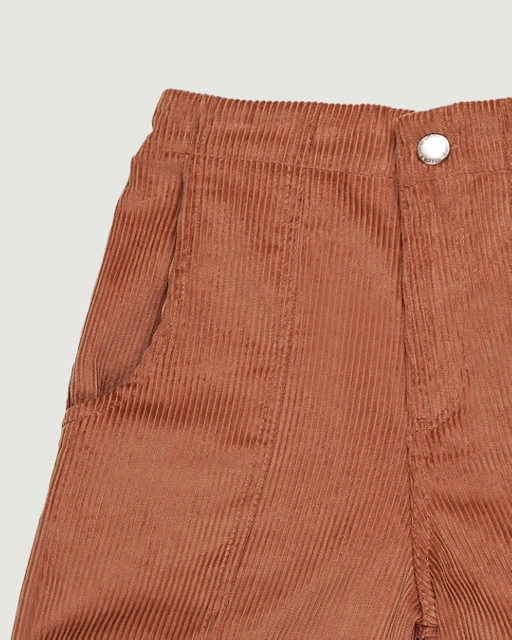 Image of SABINE AND HEEM - GENE Corduroy Short - Terracota - Kids Short