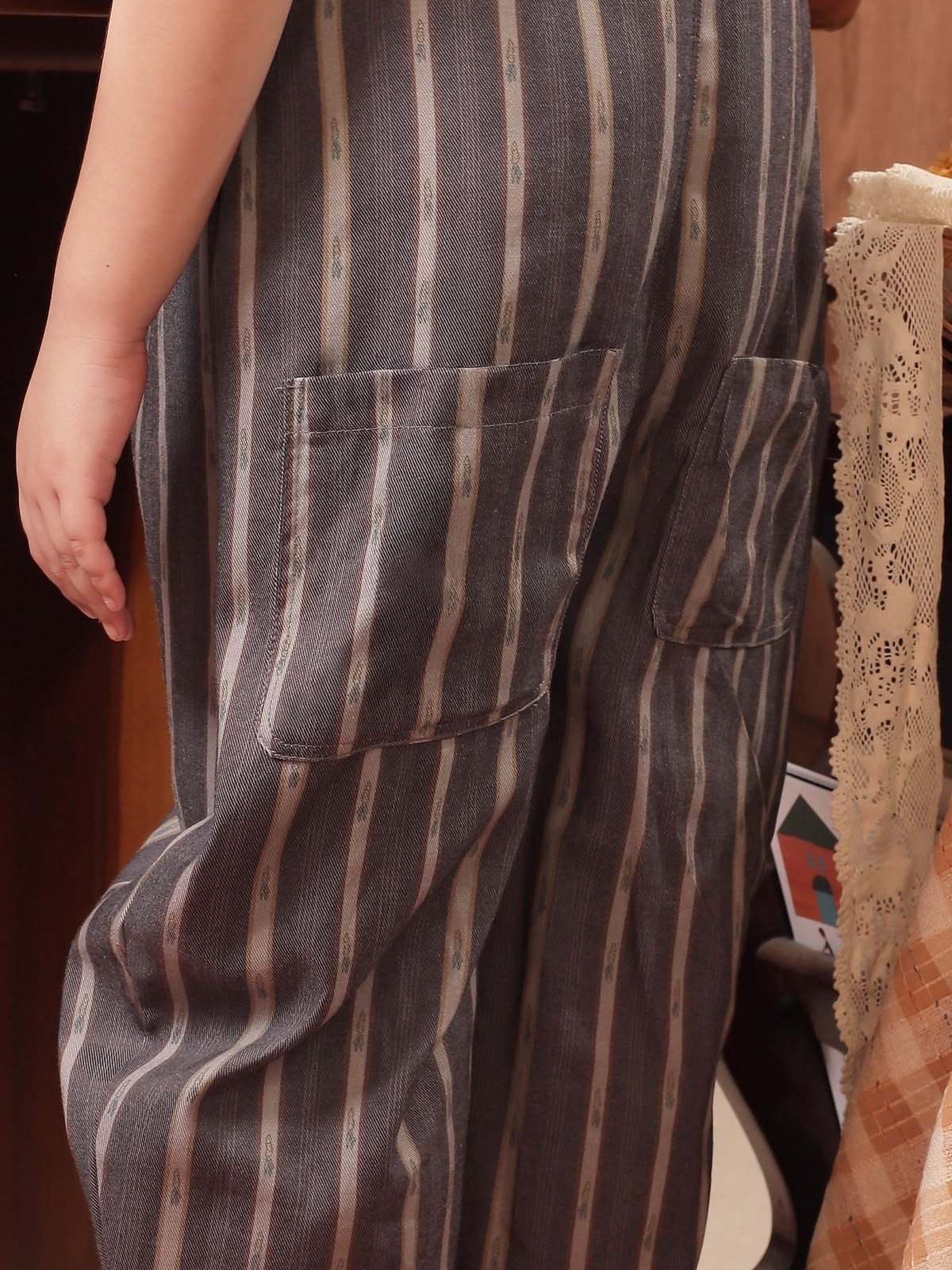 SABINE AND HEEM x KARROT - TALES Barrel Twill Overall - Kids Overall