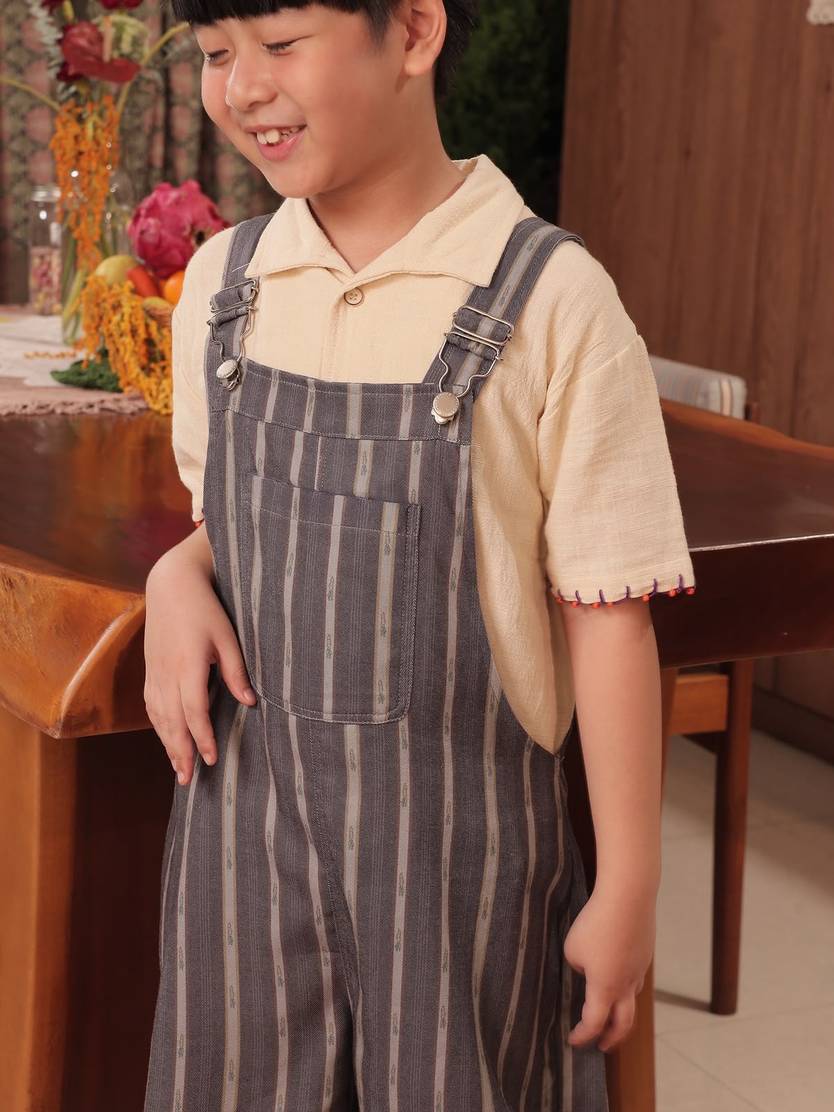 SABINE AND HEEM x KARROT - TALES Barrel Twill Overall - Kids Overall