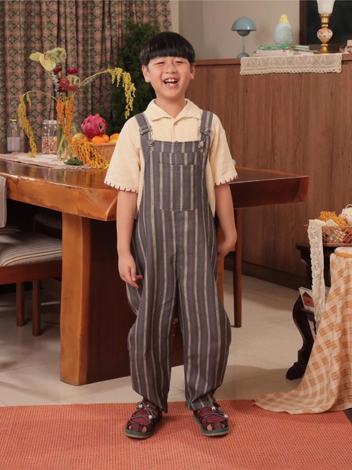 SABINE AND HEEM x KARROT - TALES Barrel Twill Overall - Kids Overall