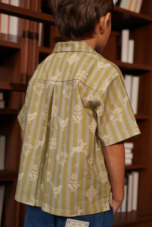 Image of RAN X SABINE AND HEEM - NOSTALGIA Organic Cotton Shirt - Organic Cotton Kids Shirt