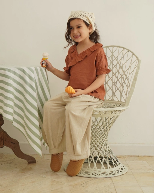 Image of SABINE AND HEEM - TIGGY Shoes - Tortilla Brown - Kids Shoes