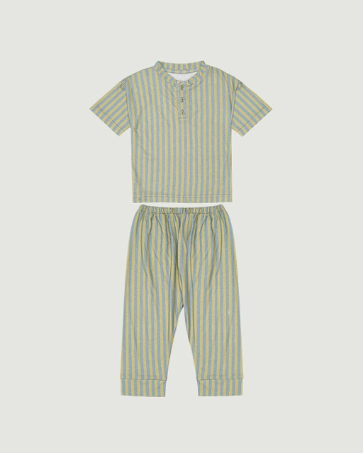 Image of SABINE AND HEEM - TAAM TAAM TODDLER SET - Stripes - Cotton Bamboo Toddler Set