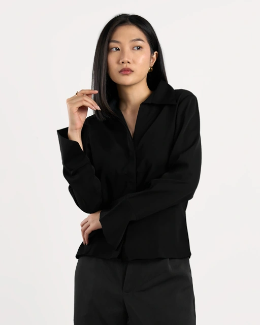 Image of ACELA SLIM FIT V-NECKLINE SHIRT