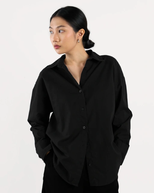 Image of ISKA OVERSIZE CHAMBRAY SHIRT