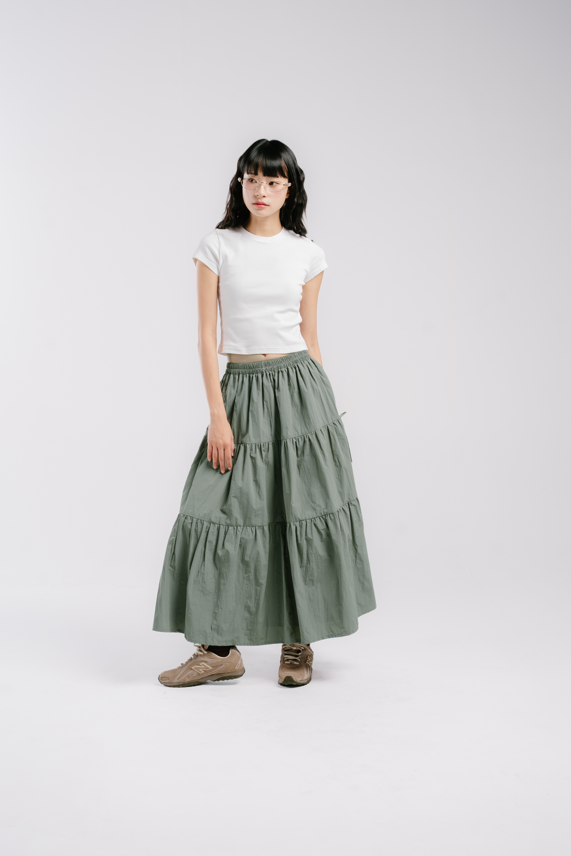 TOME AME - SENA LONG SKIRT - ROK PARASUT WANITA