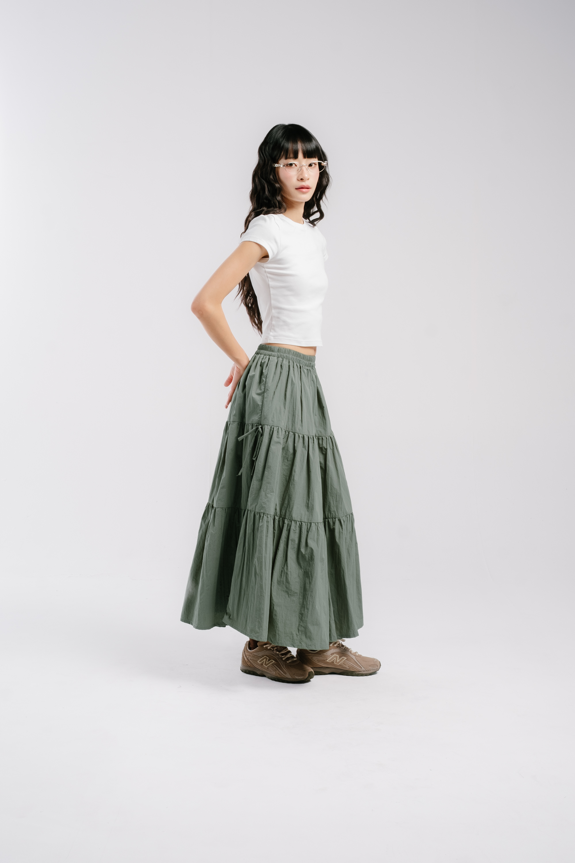 TOME AME - SENA LONG SKIRT - ROK PARASUT WANITA