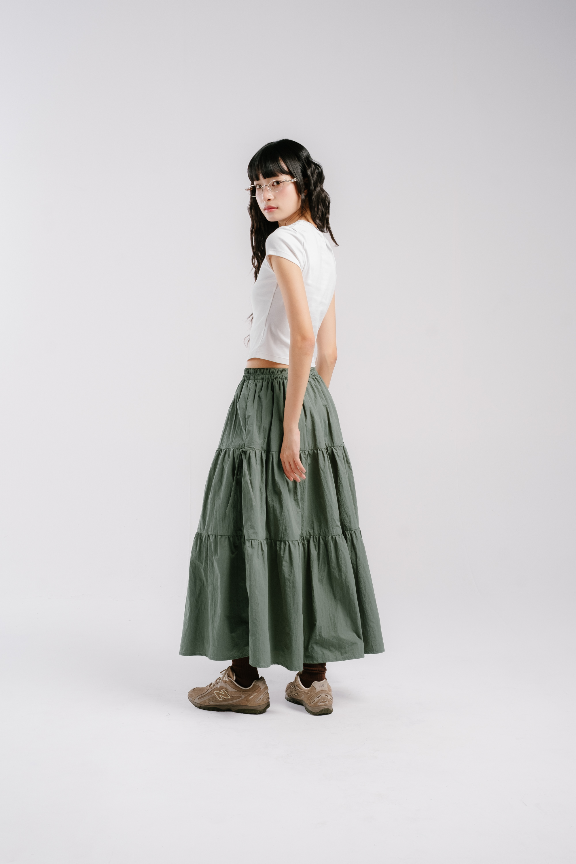 TOME AME - SENA LONG SKIRT - ROK PARASUT WANITA