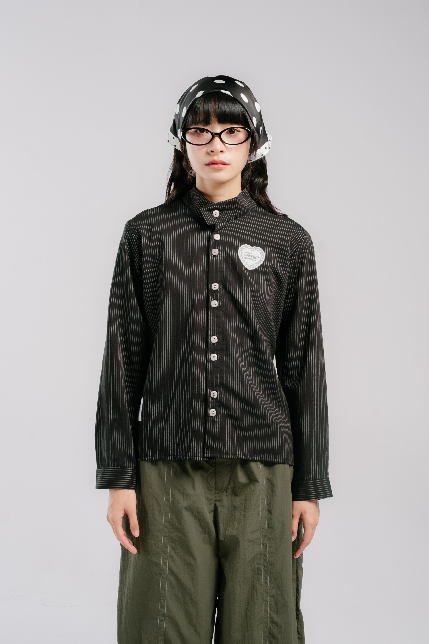 TOME AME - KINO STRIPE SHIRT - KEMEJA LENGAN PANJANG MOTIF GARIS