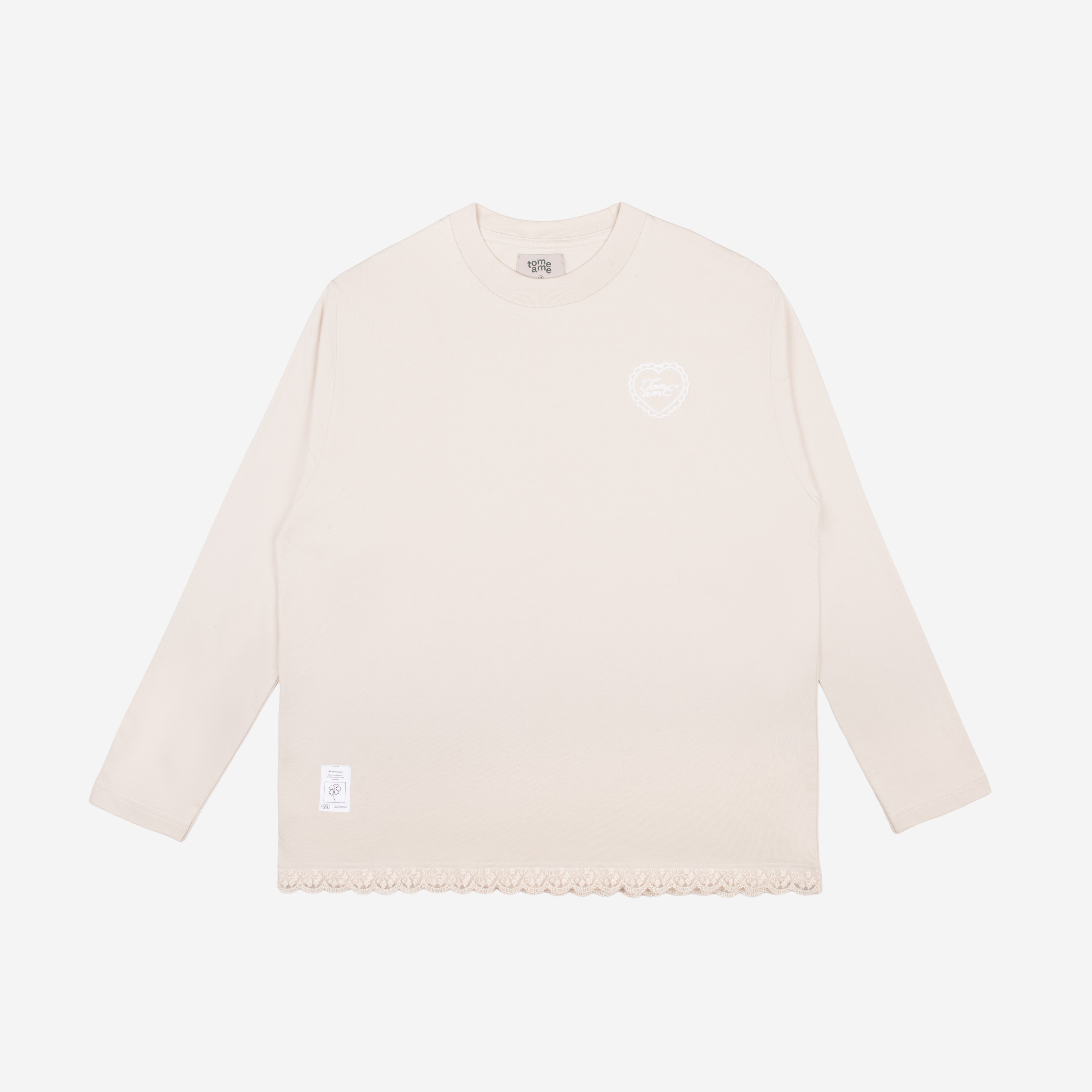 Tome Ame - Megumi Longsleeve - Kaos Lengan Panjang Embroidery 24S