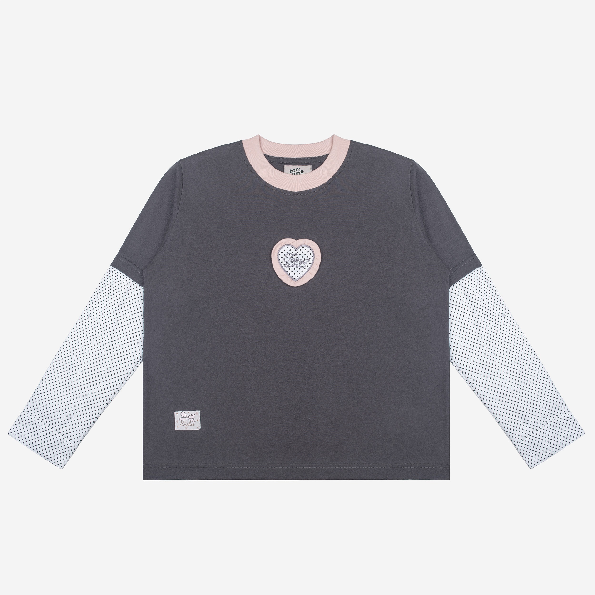 Tome Ame - Yumeko Layered Longsleeve - Kaos Lengan Panjang Wanita
