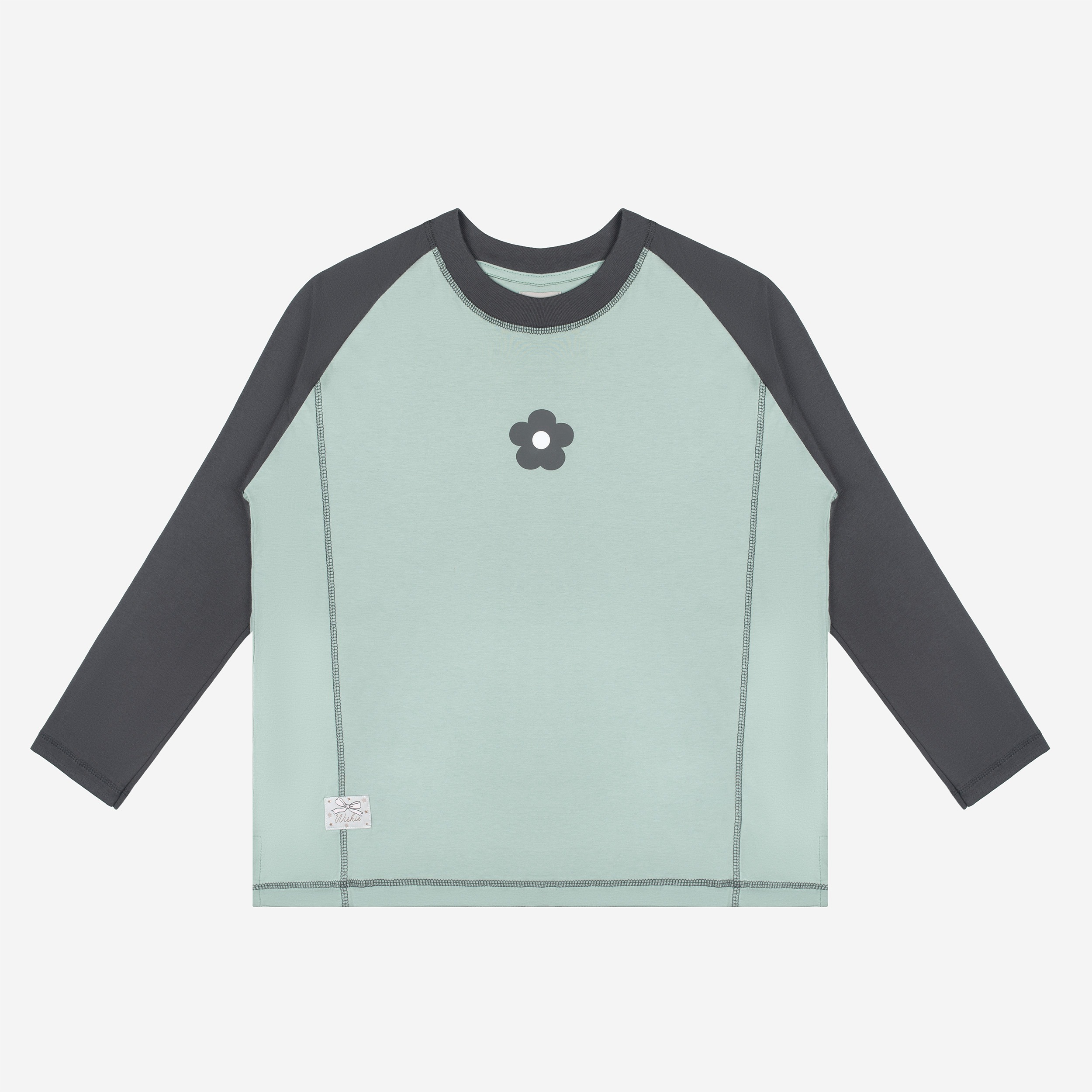 Tome Ame - Yuma Long Sleeve - Kaos Lengan Panjang 24S Logo Bunga