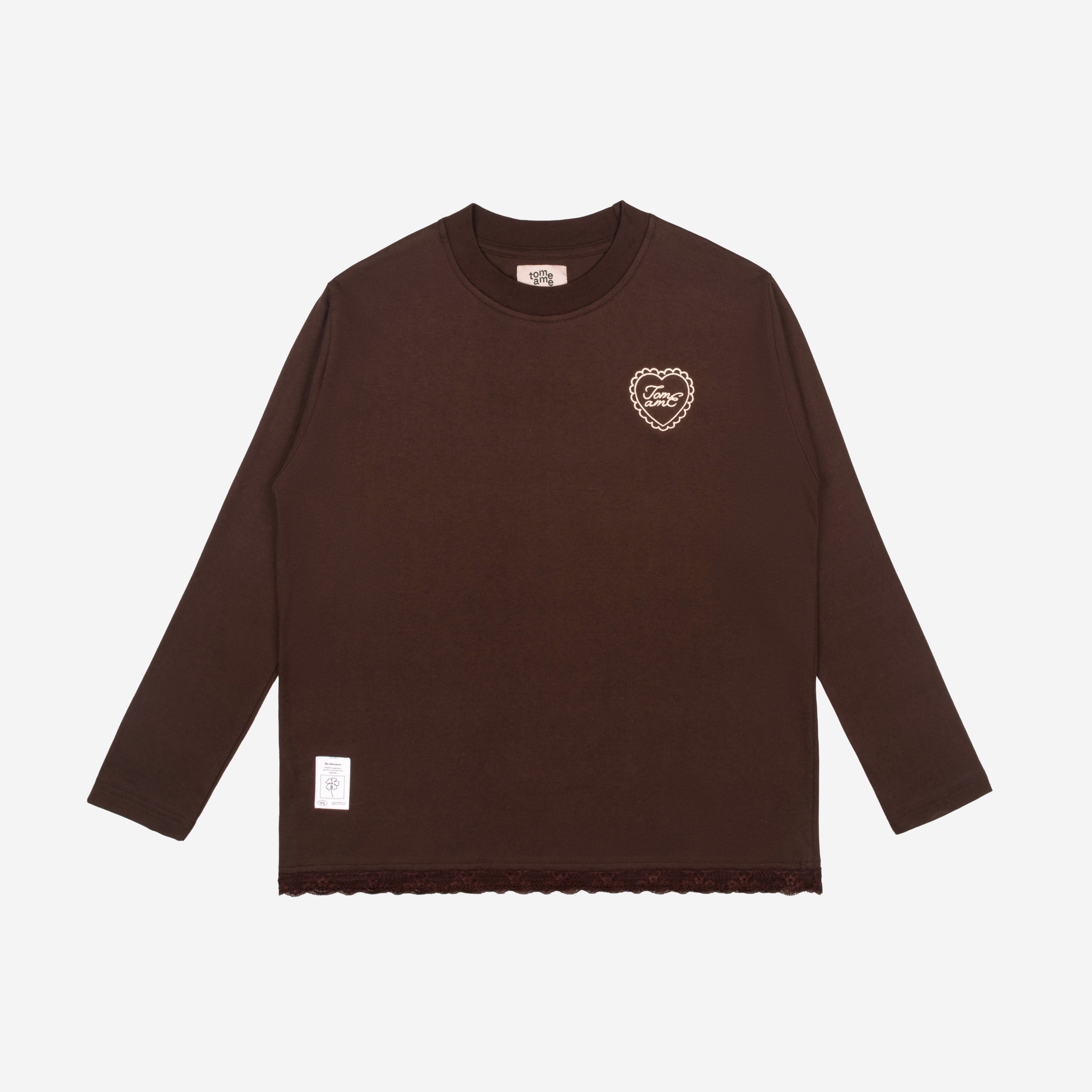 Tome Ame - Megumi Longsleeve - Kaos Lengan Panjang Embroidery 24S