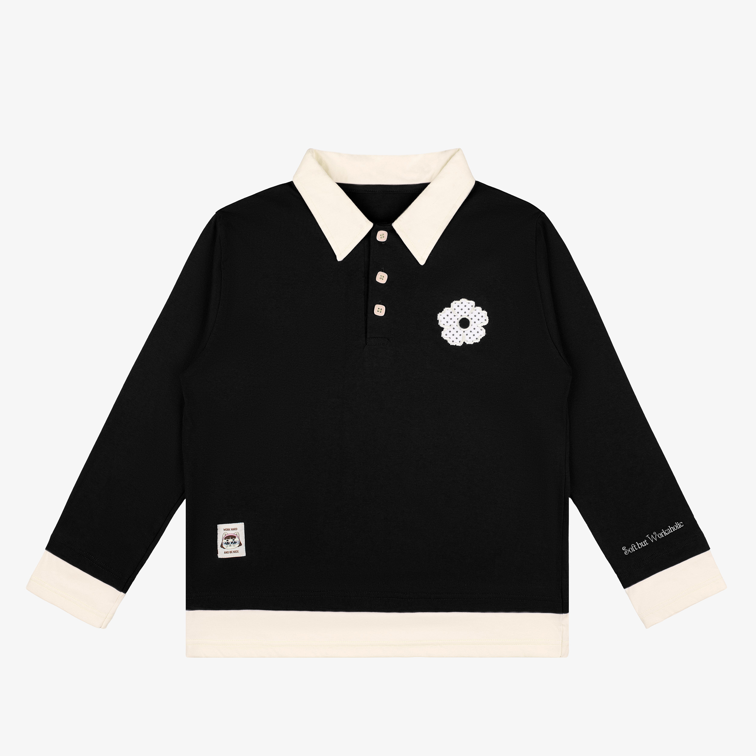 TOME AME - CHIKAKO LAYERED SHIRT - KEMEJA WANITA LENGAN PANJANG