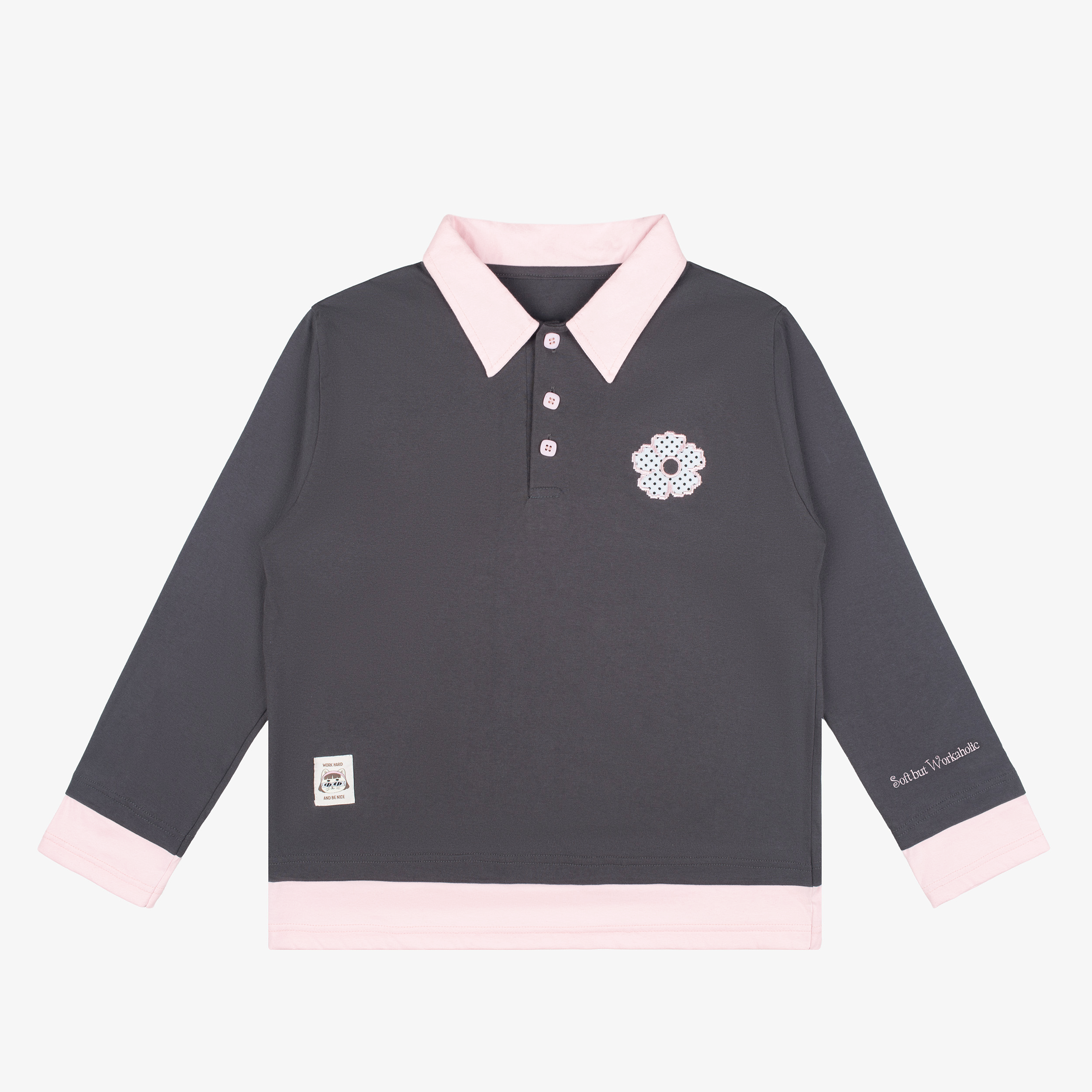 TOME AME - CHIKAKO LAYERED SHIRT - KEMEJA WANITA LENGAN PANJANG