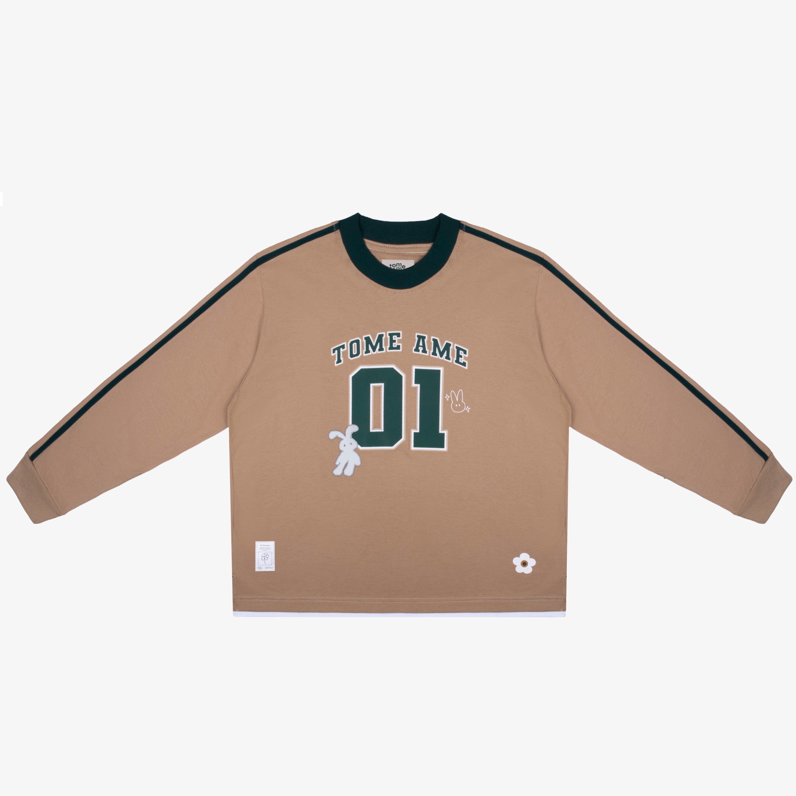 Tome Ame - Ichi Brown Longsleeve - Kaos Lengan Panjang Coklat 24S