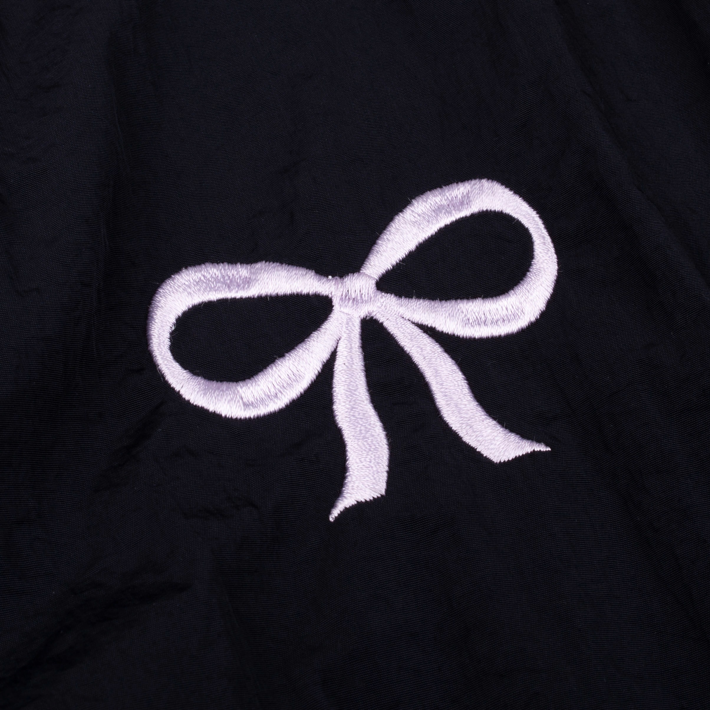 Tome Ame - Kiki Retro Windbreaker Jacket Black - Jaket Windbreaker Wanita