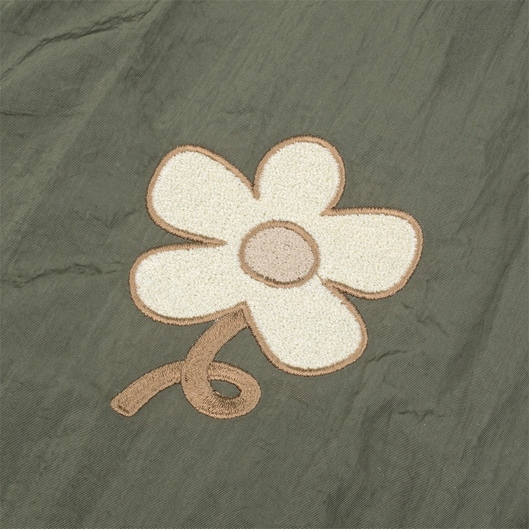 Tome Ame - Riku Vest Green Bottle - Outer Vest Crinkle
