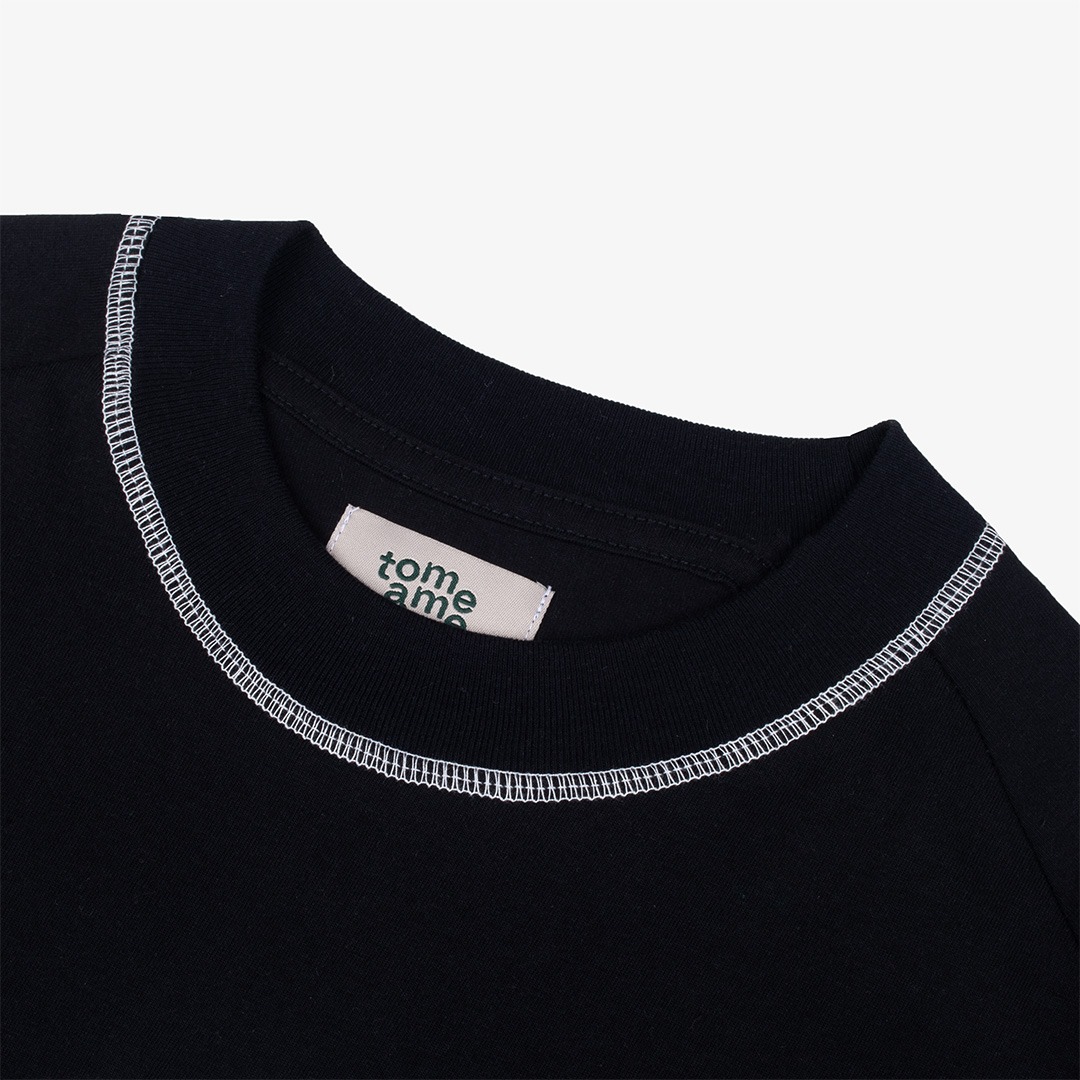 Tome Ame - Yuma Long Sleeve - Kaos Lengan Panjang 24S Logo Bunga