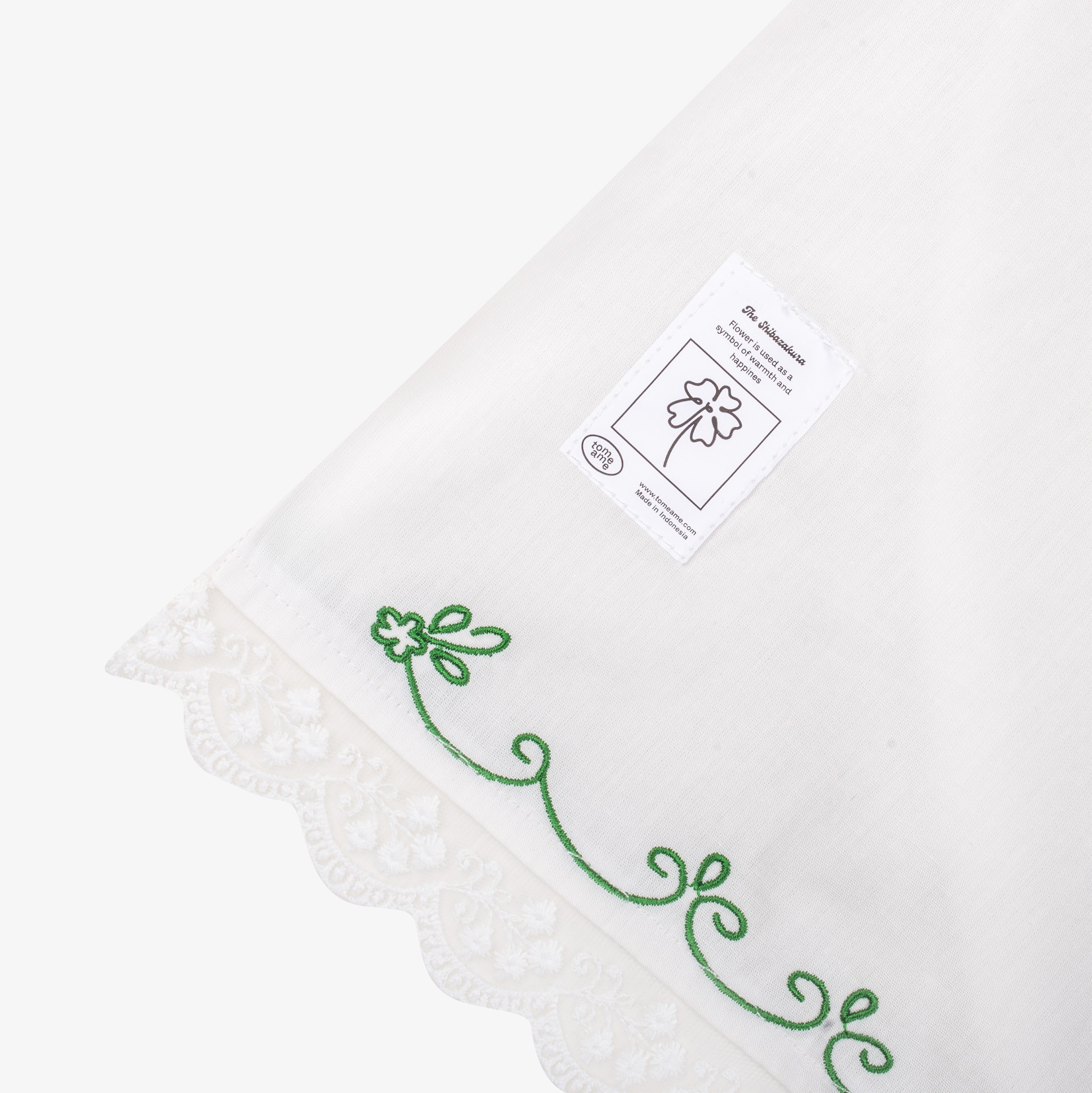 TOME AME - HARUKO SHIRT - KEMEJA LENGAN PANJANG WANITA MOTIF BUNGA COTTON POPLIN