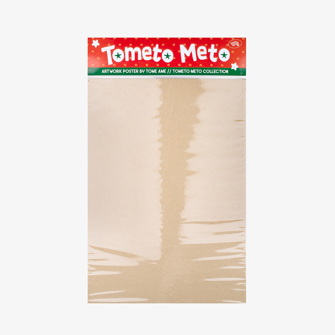 Tome Ame - Artwork Poster Kucing Tometo
