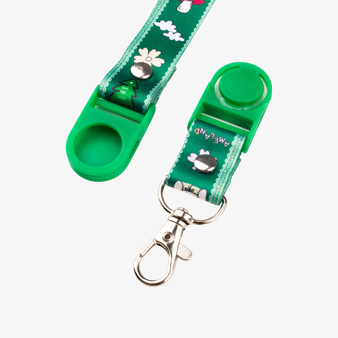 Tome Ame - Kaze Lanyard Green
