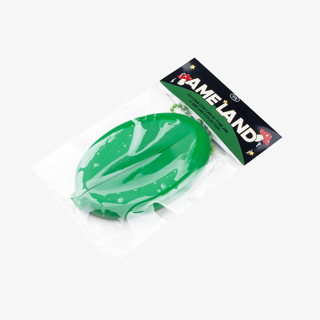 Tome Ame - Keychain Coin Case Green