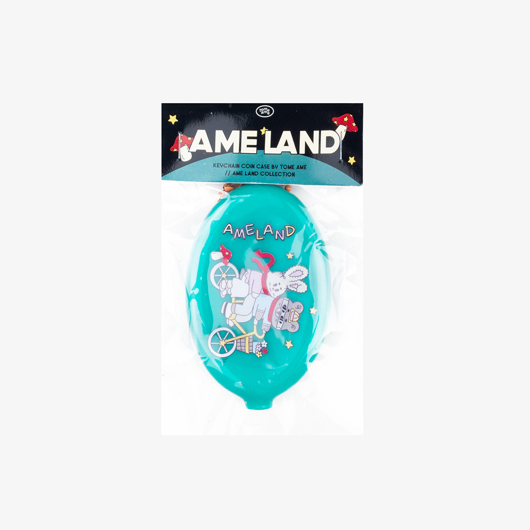 Tome Ame - Keychain Coin Case Tosca