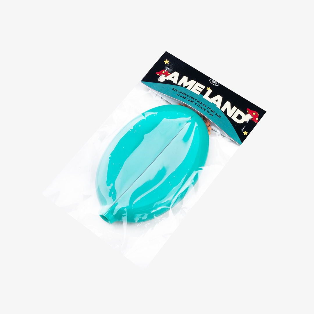 Tome Ame - Keychain Coin Case Tosca