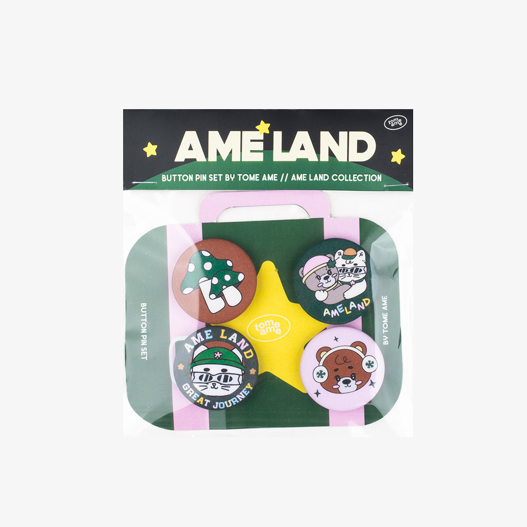 Tome Ame- Button Pin Ameland
