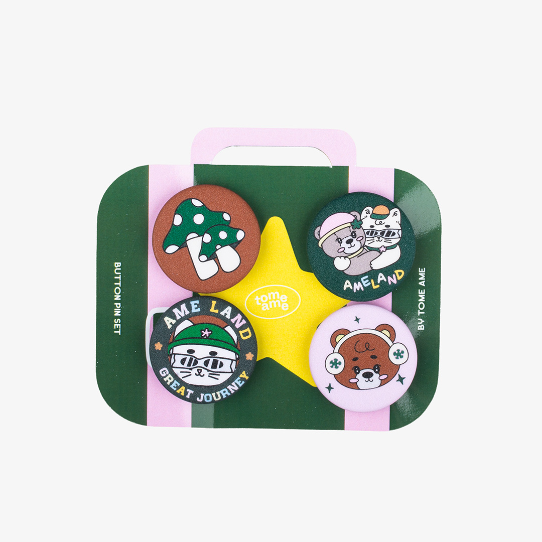 Tome Ame- Button Pin Ameland