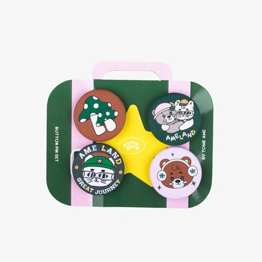 Image of Tome Ame- Button Pin Ameland