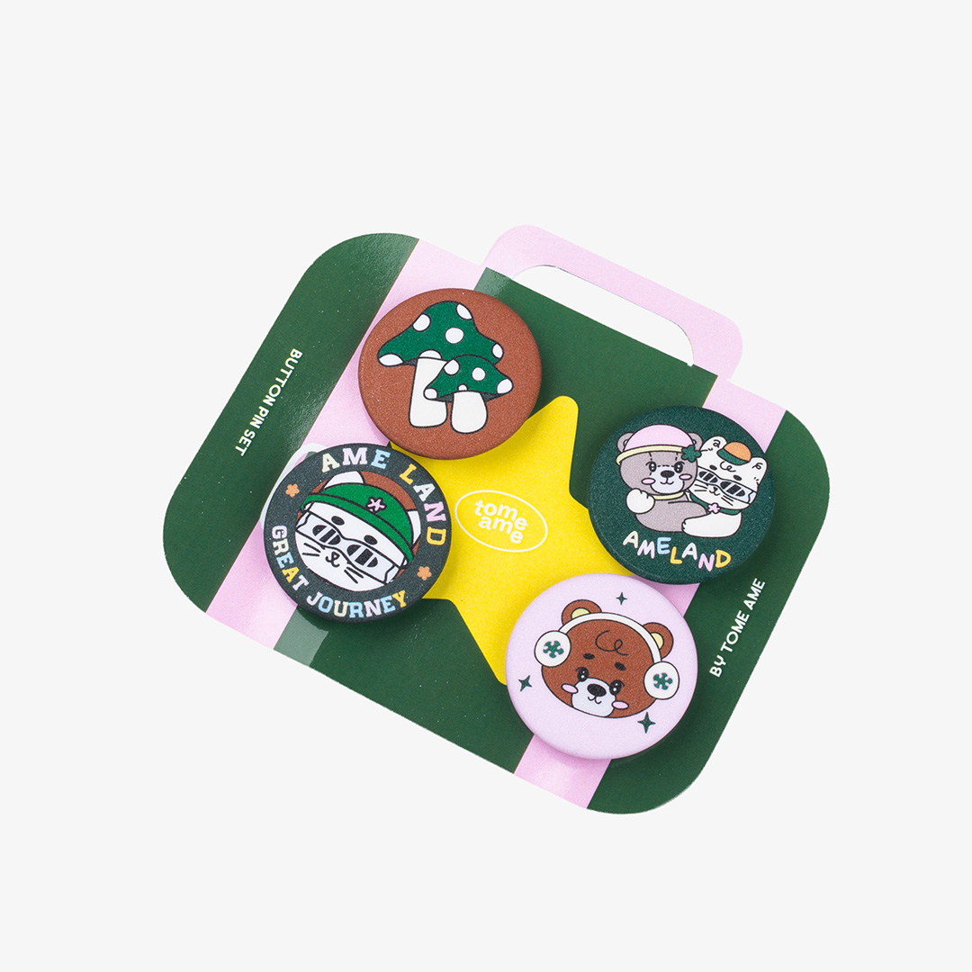 Tome Ame- Button Pin Ameland