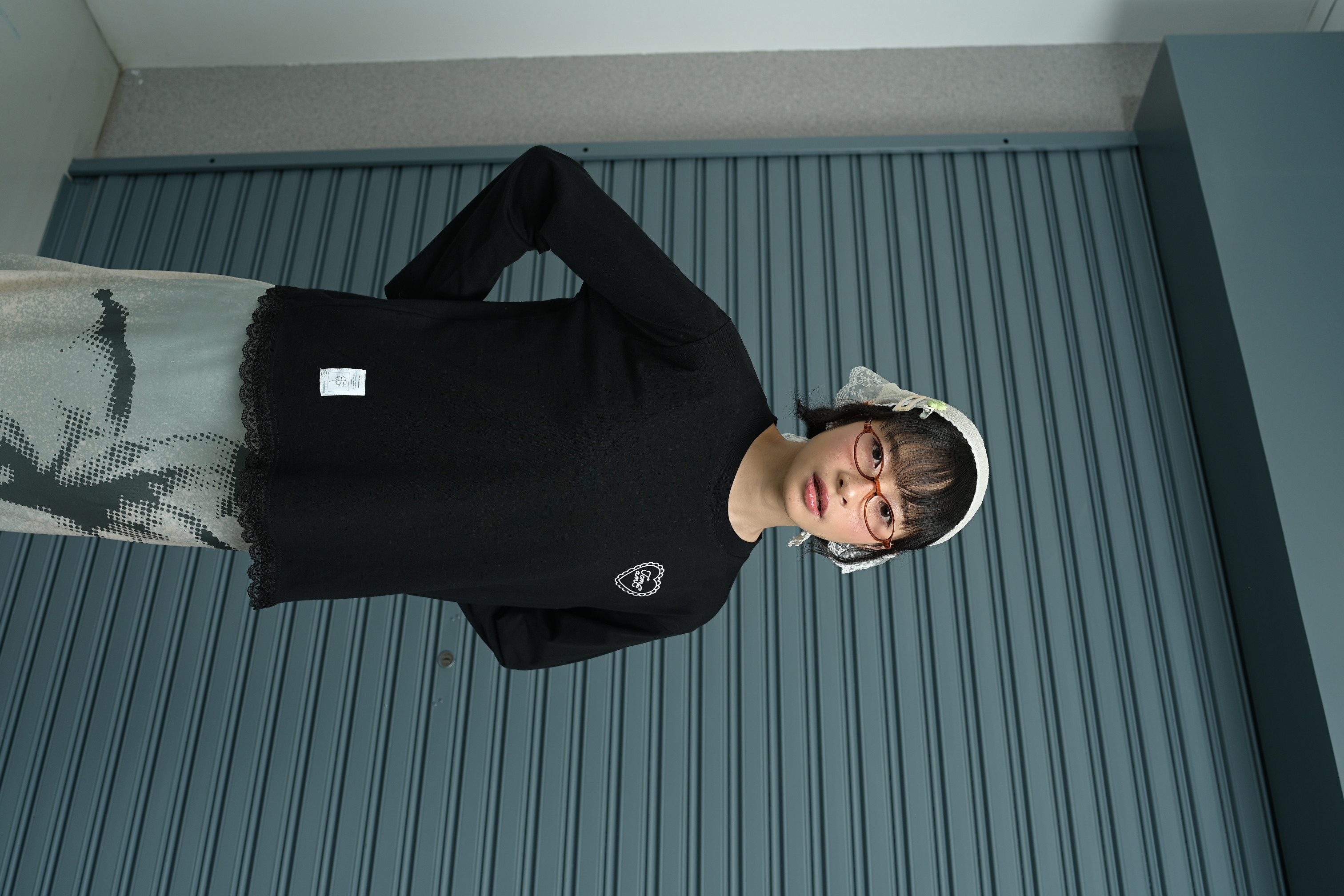 Tome Ame - Megumi Longsleeve - Kaos Lengan Panjang Embroidery 24S