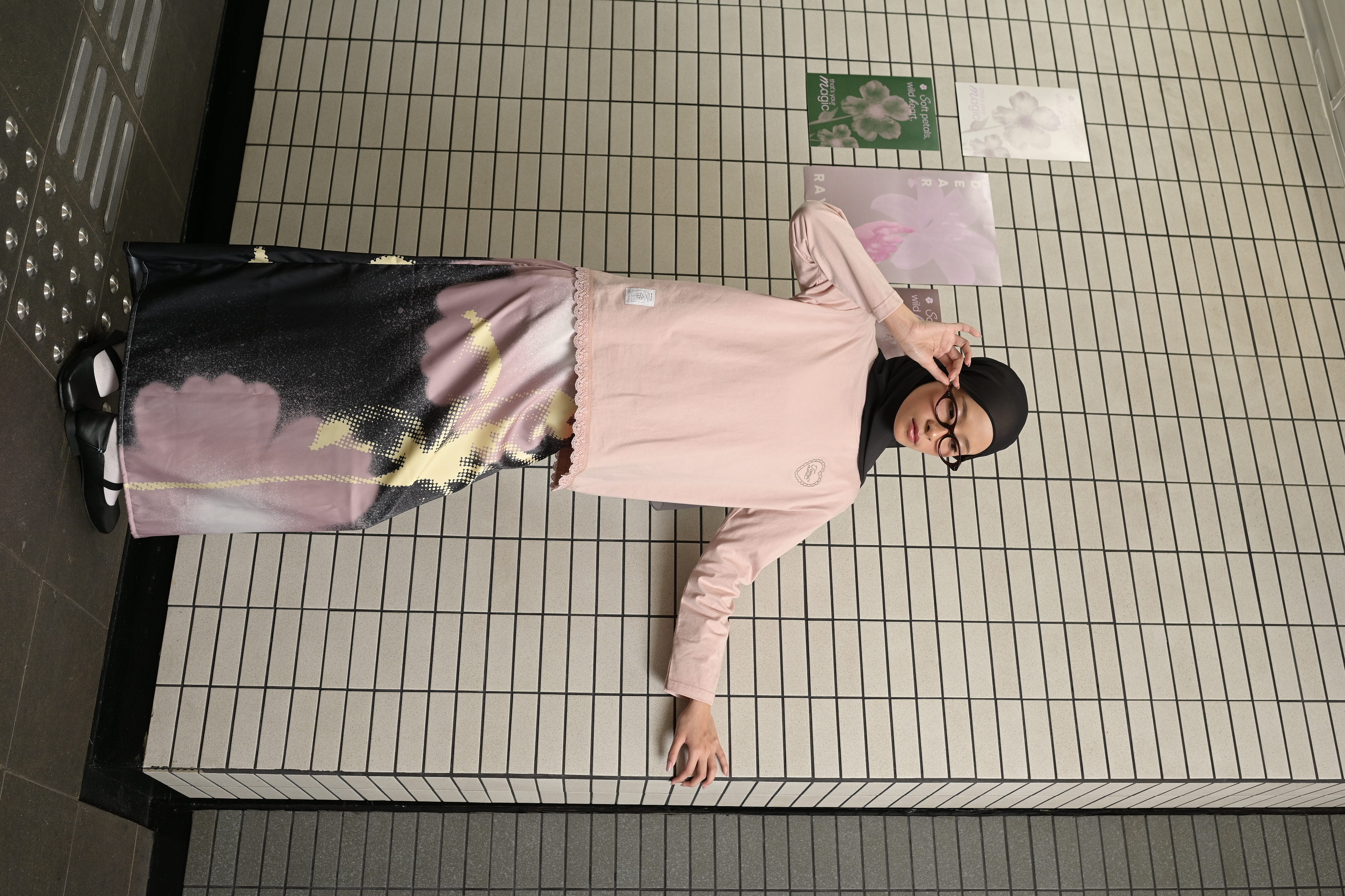 Tome Ame - Megumi Longsleeve - Kaos Lengan Panjang Embroidery 24S