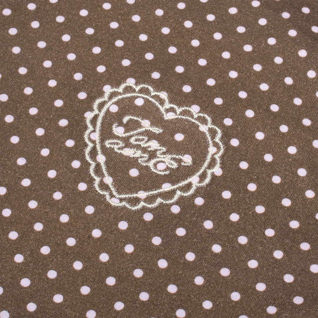 Tome Ame - Shinya Short Sleeve - Kaos Polo Lengan Pendek Motif Polkadot