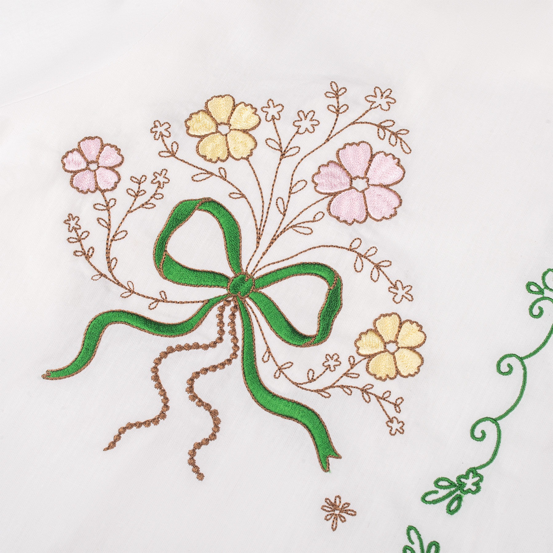 TOME AME - HARUKO SHIRT - KEMEJA LENGAN PANJANG WANITA MOTIF BUNGA COTTON POPLIN