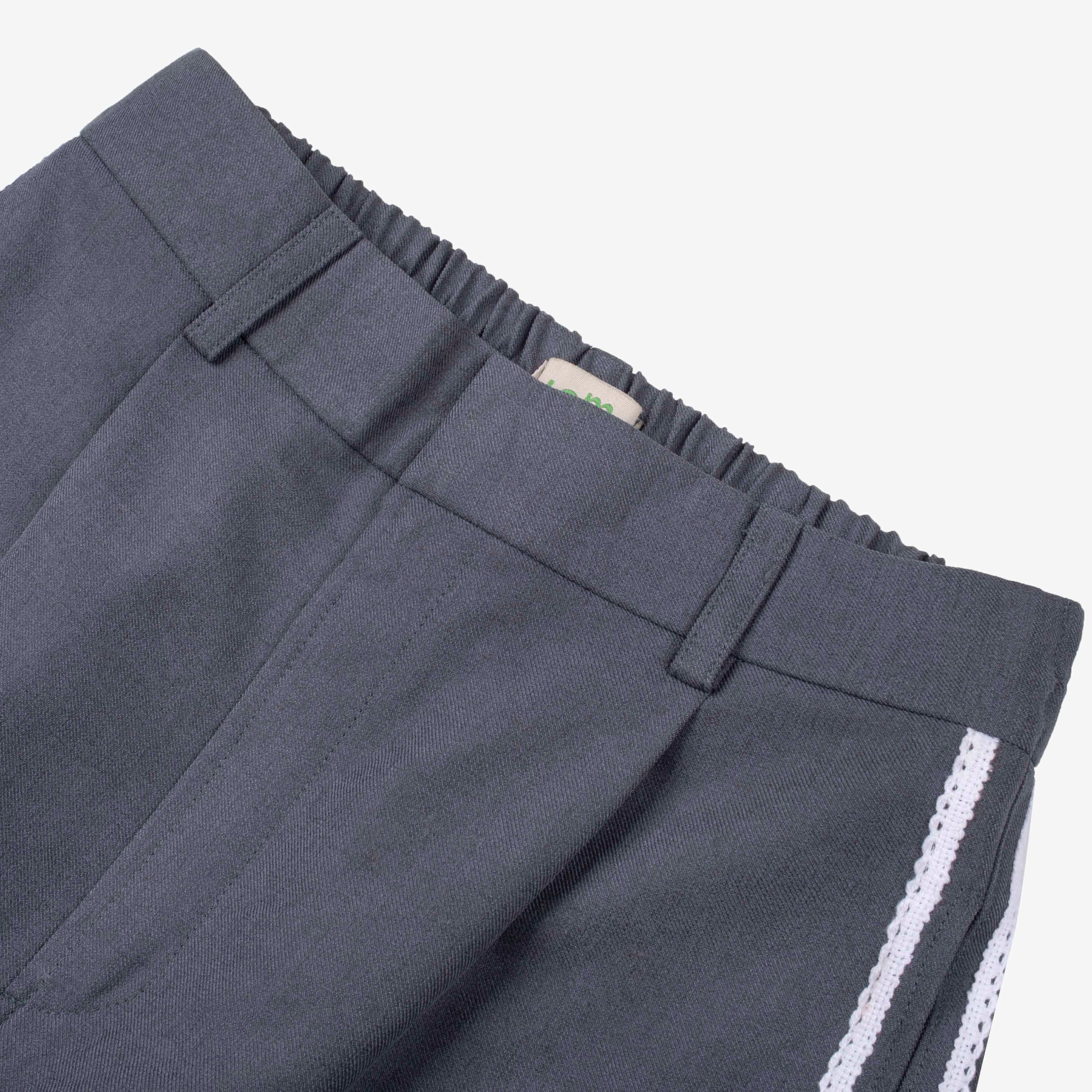 Tome Ame - Chira Pants Grey - Celana Panjang Sporty