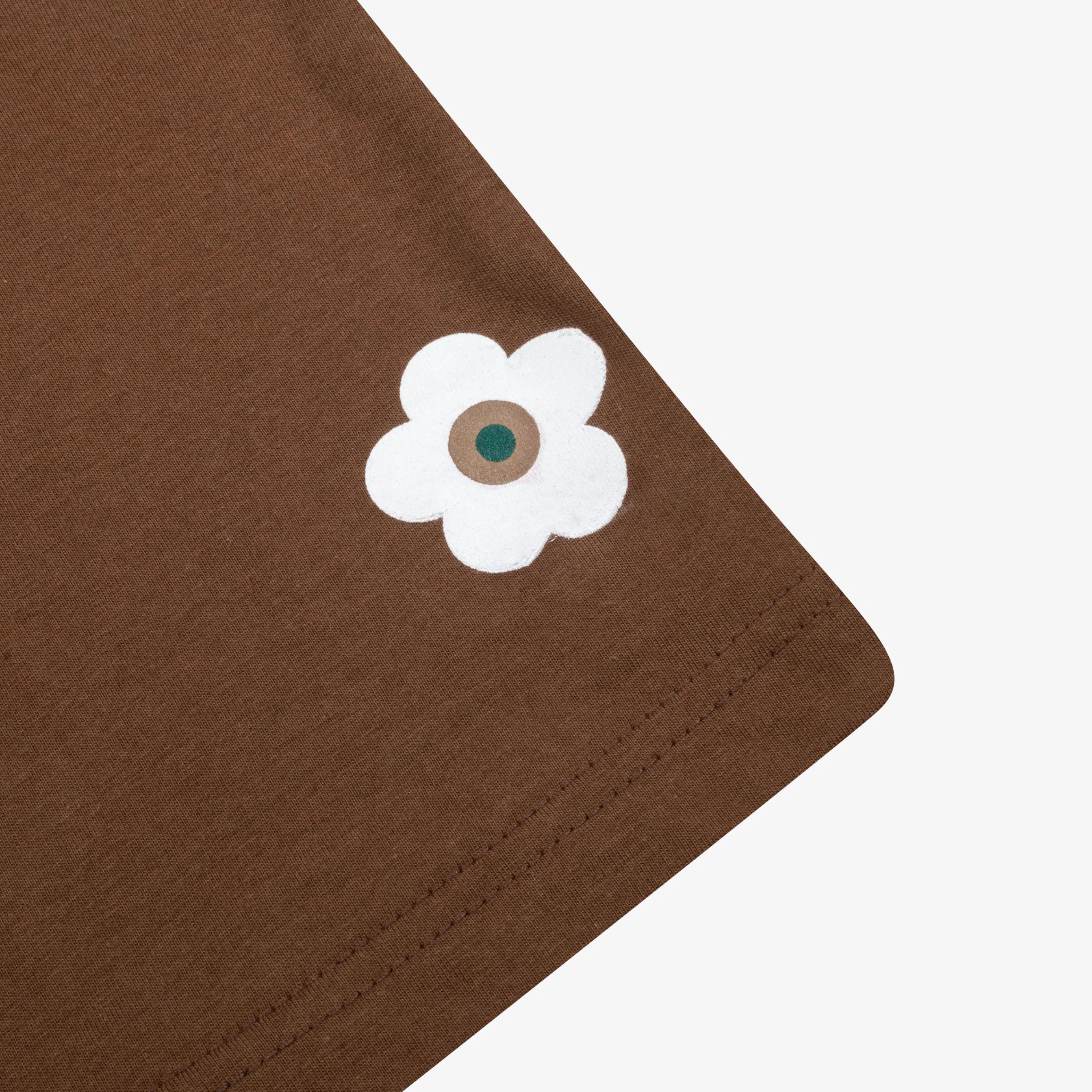 Tome Ame - Tome Club Boxy Longsleeve Brown - Kaos Lengan Panjang Oversized Coklat 24S