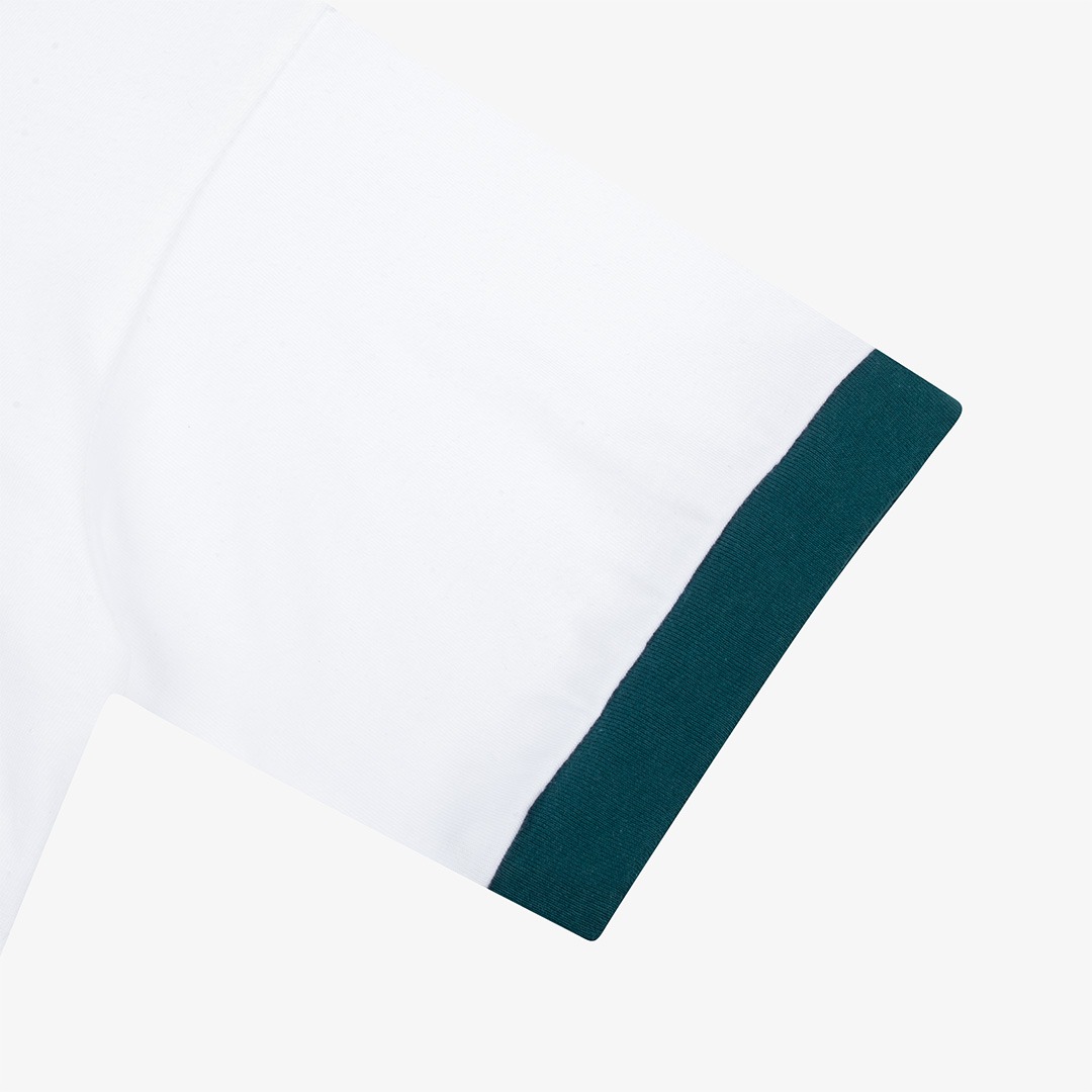 Tome Ame - Hanni Tee White - Kaos Lengan Pendek 24S Motif Ruffle