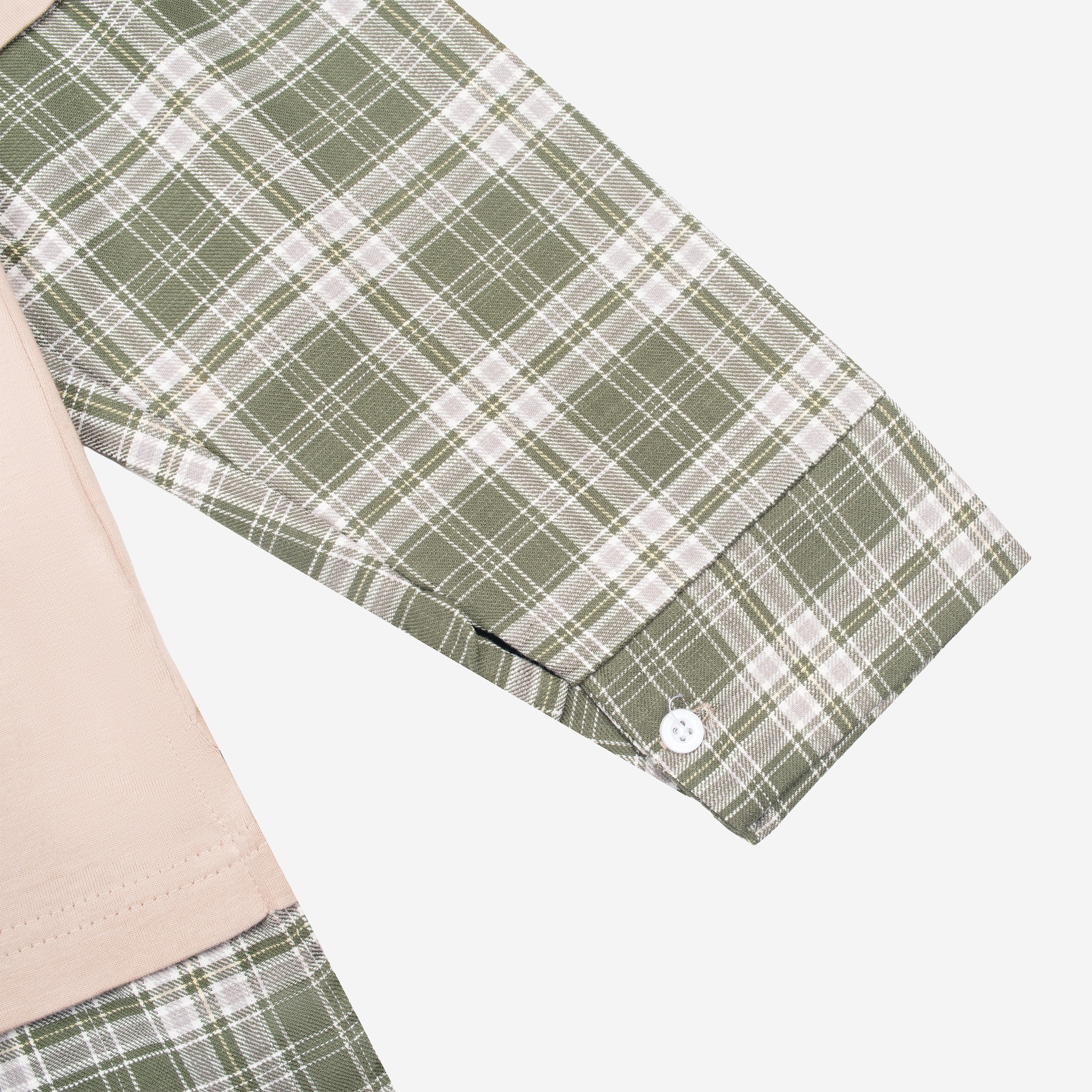 Tome Ame - Ruki Boxy Longsleeve Tee Cream - Kaos Lengan Panjang Oversized 24s Flanel