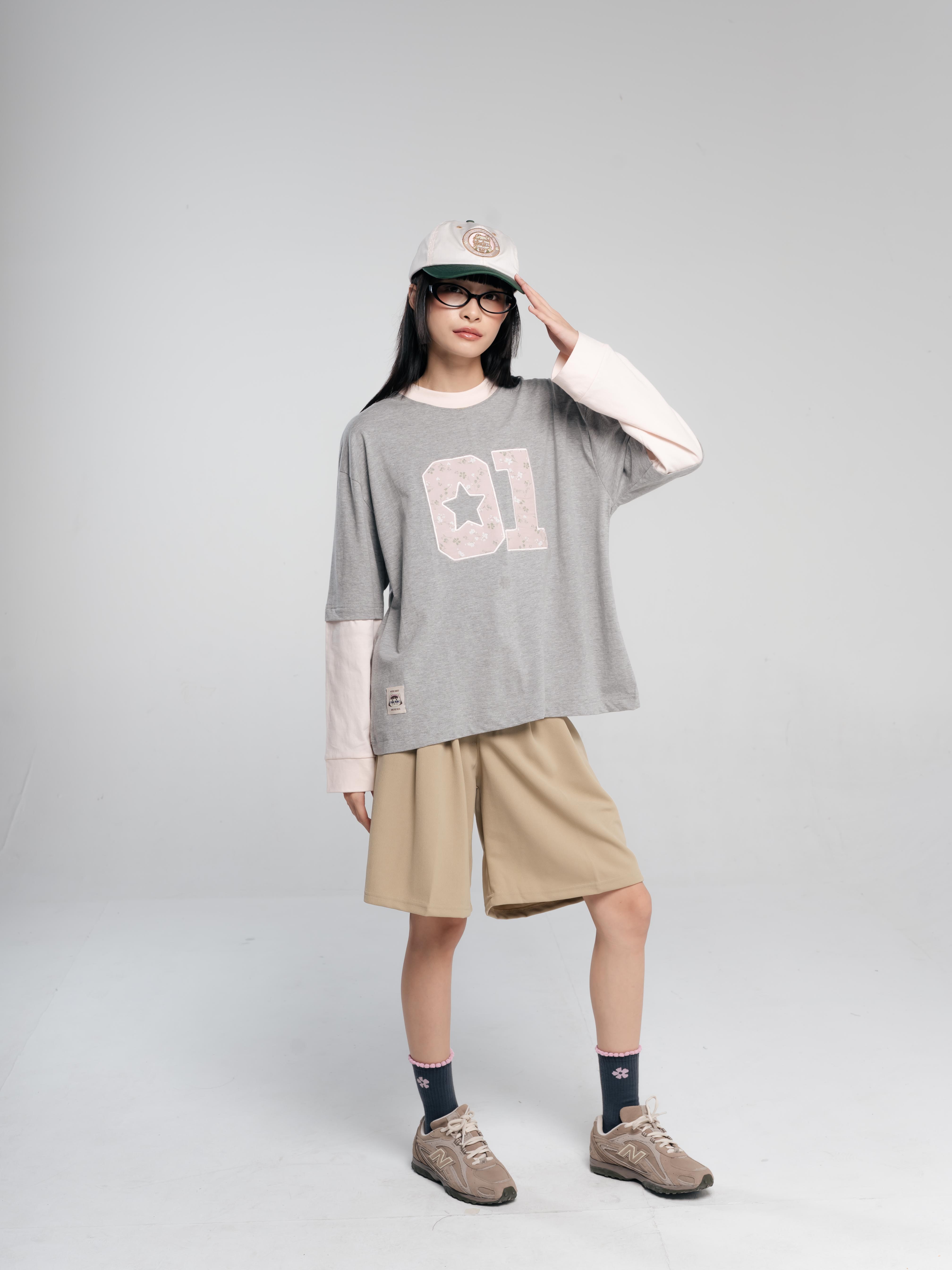 TOME AME - HOSHI BOXY LONGSLEEVE - KAOS BOXY LENGAN PANJANG