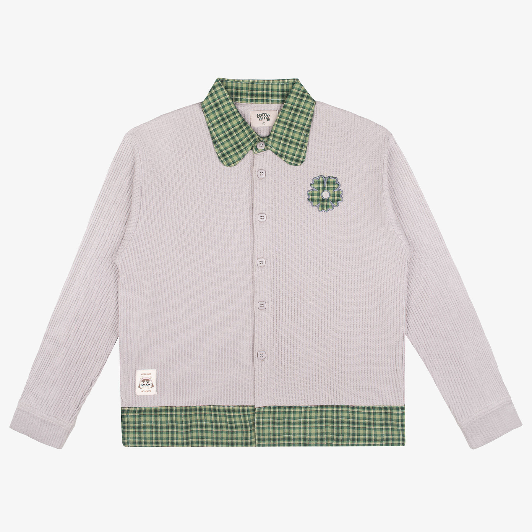 TOME AME - HARUMI LAYERED SHIRT - KEMEJA WANITA LENGAN PANJANG