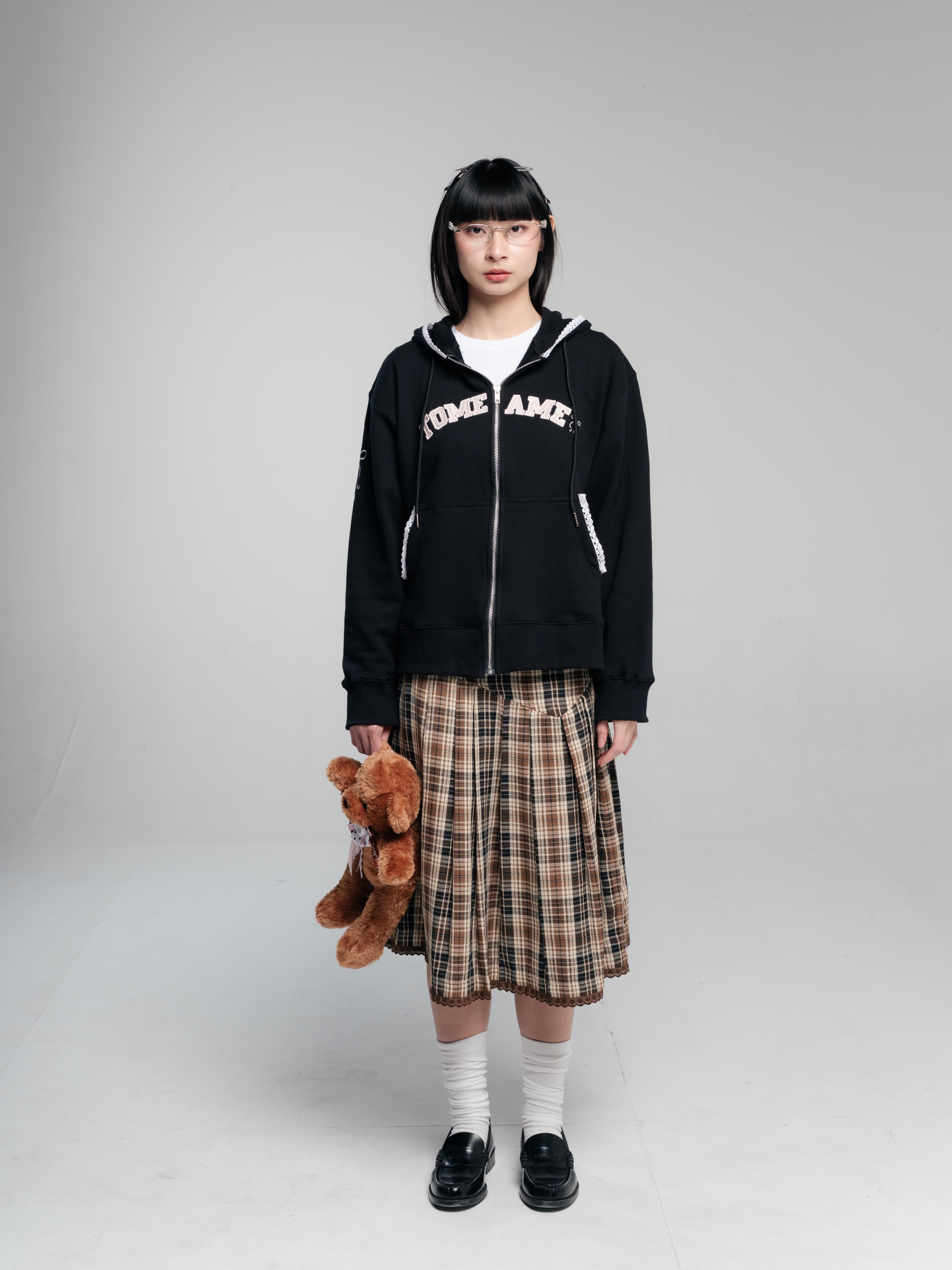 TOME AME - SEIJI SWEATER HOODIE ZIPPER - HOODIE WANITA