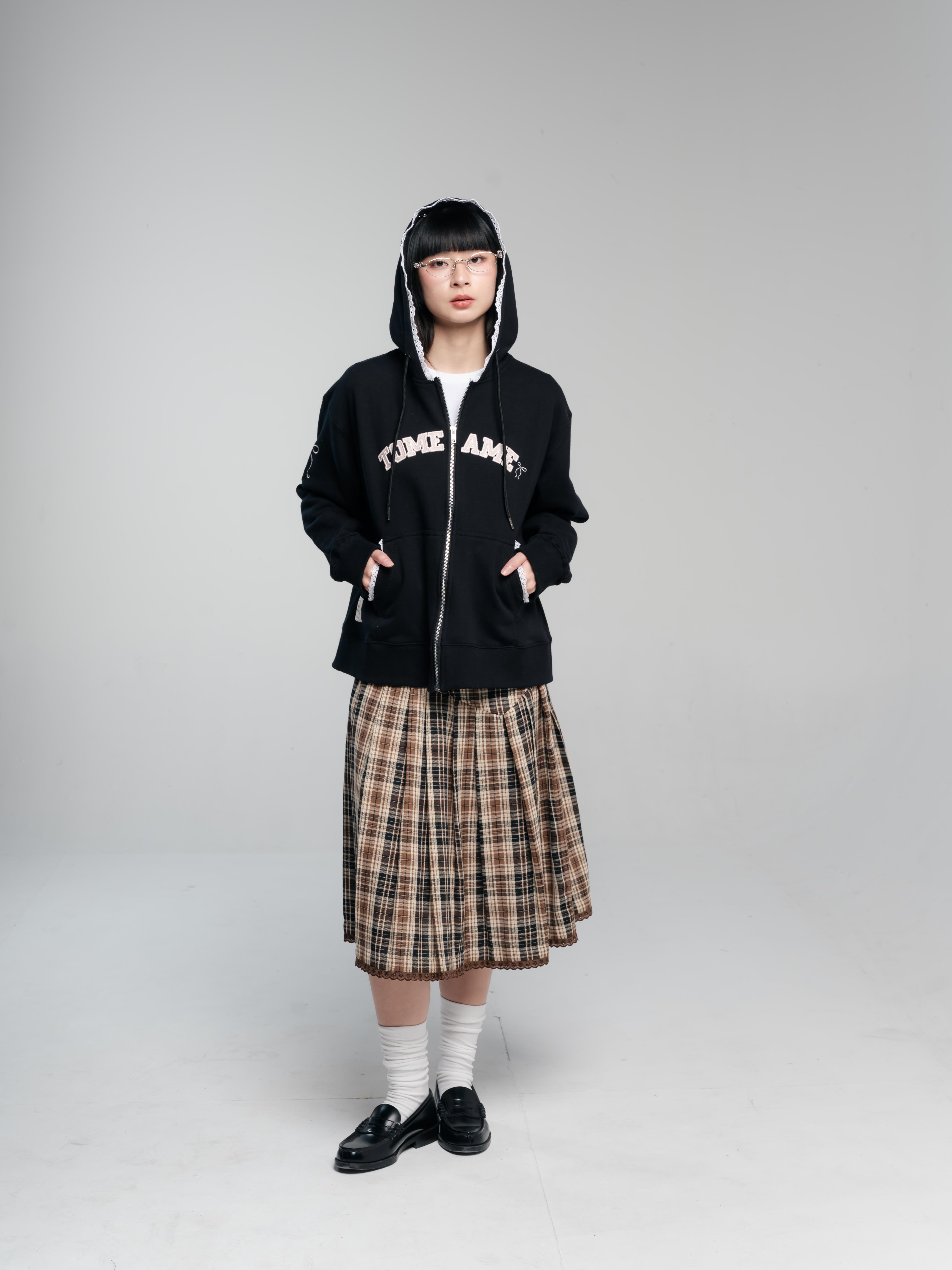 TOME AME - SEIJI SWEATER HOODIE ZIPPER - HOODIE WANITA