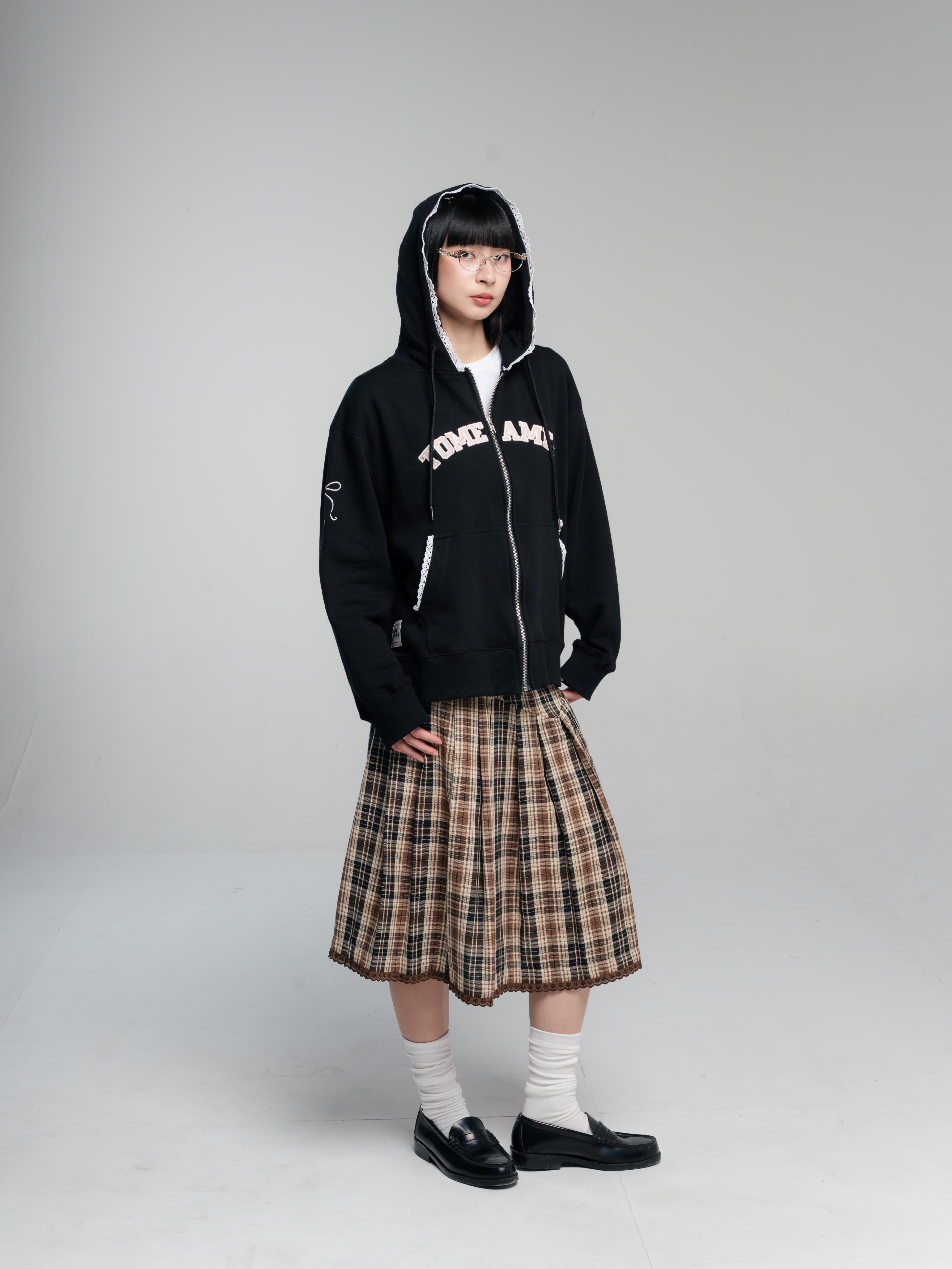 TOME AME - SEIJI SWEATER HOODIE ZIPPER - HOODIE WANITA