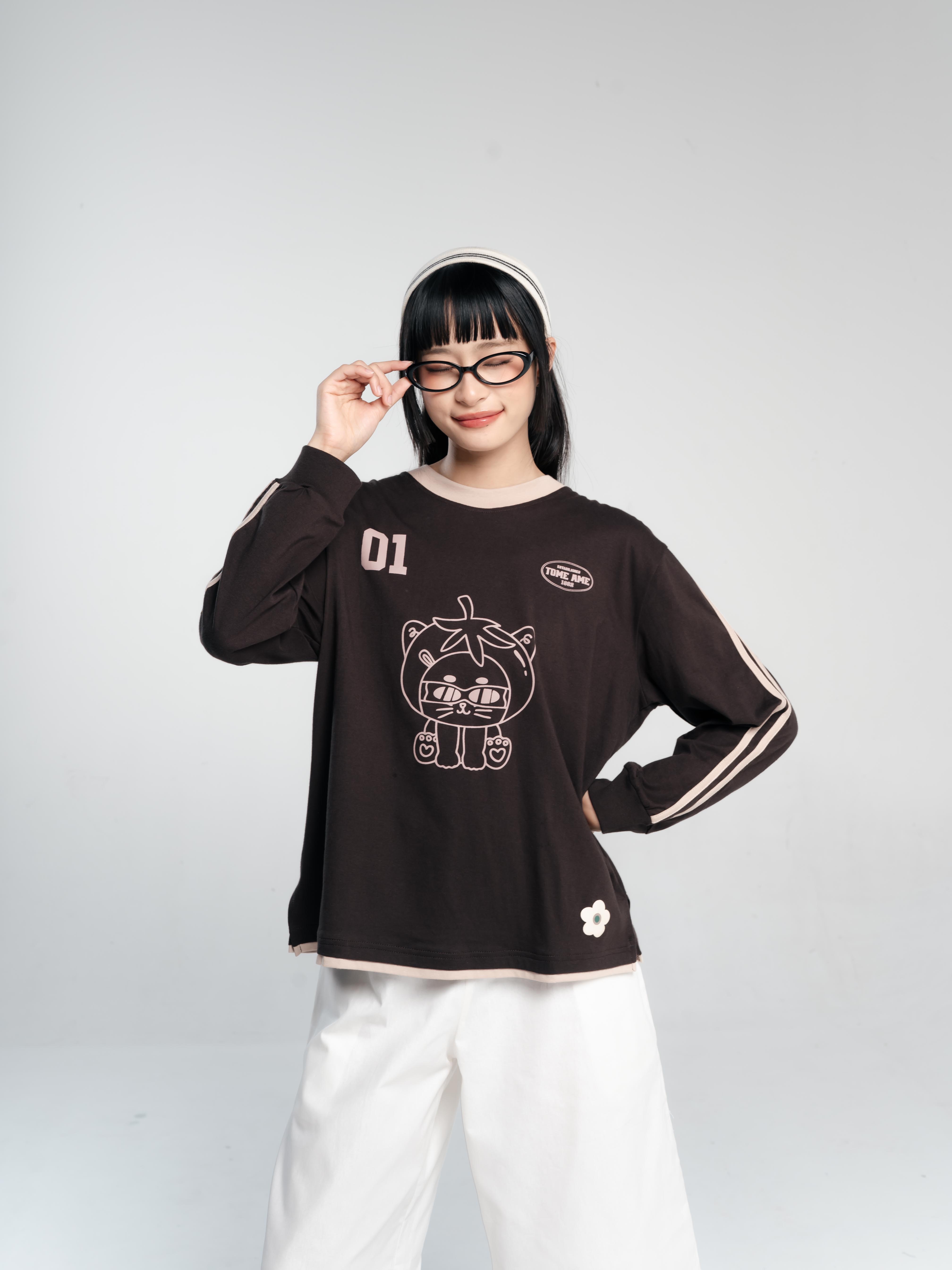TOME AME - KIMITO LONGSLEEVE - KAOS LENGAN PANJANG