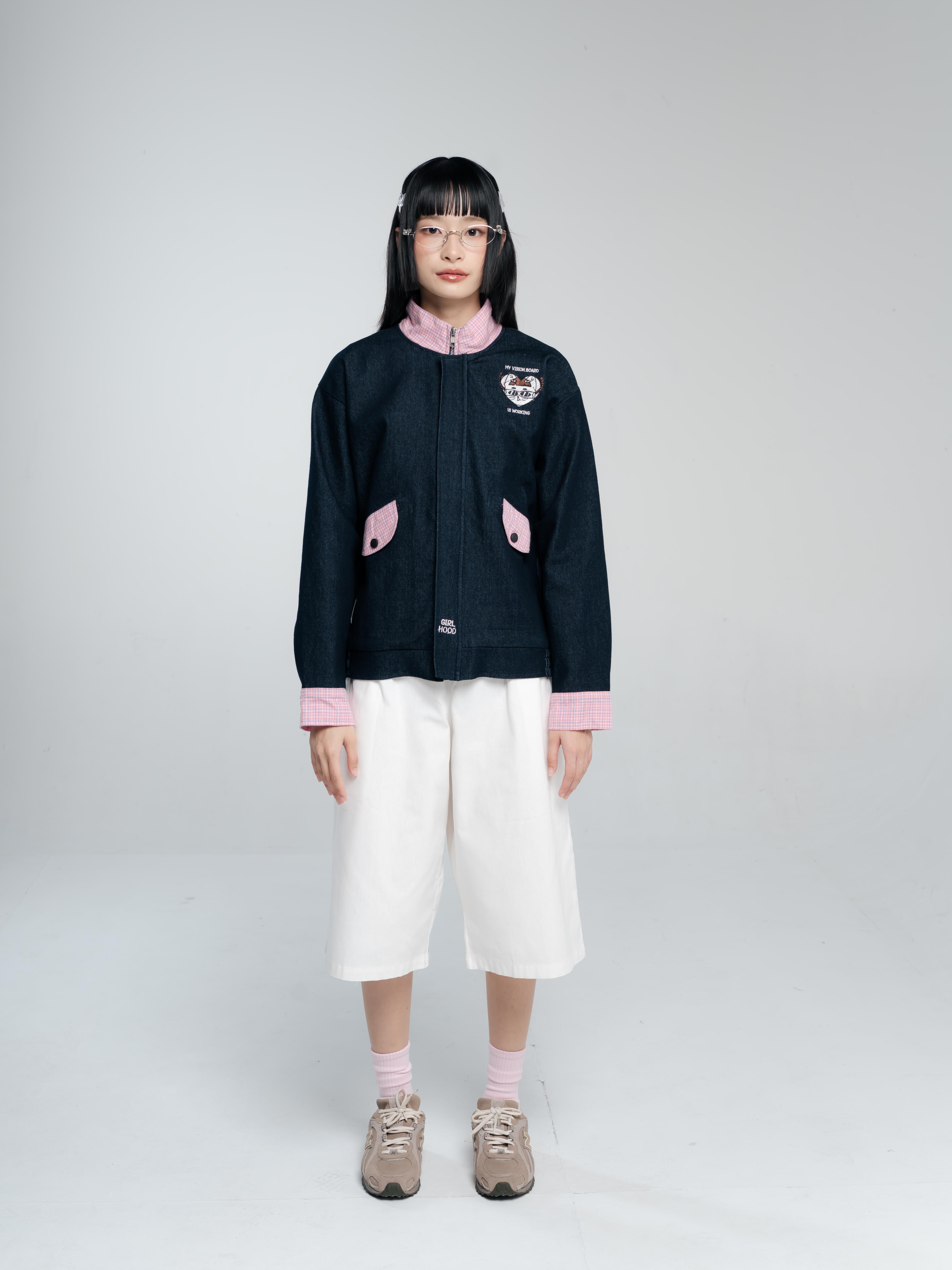 TOME AME - KOKORO DENIM JACKET - JAKET OUTER WANITA